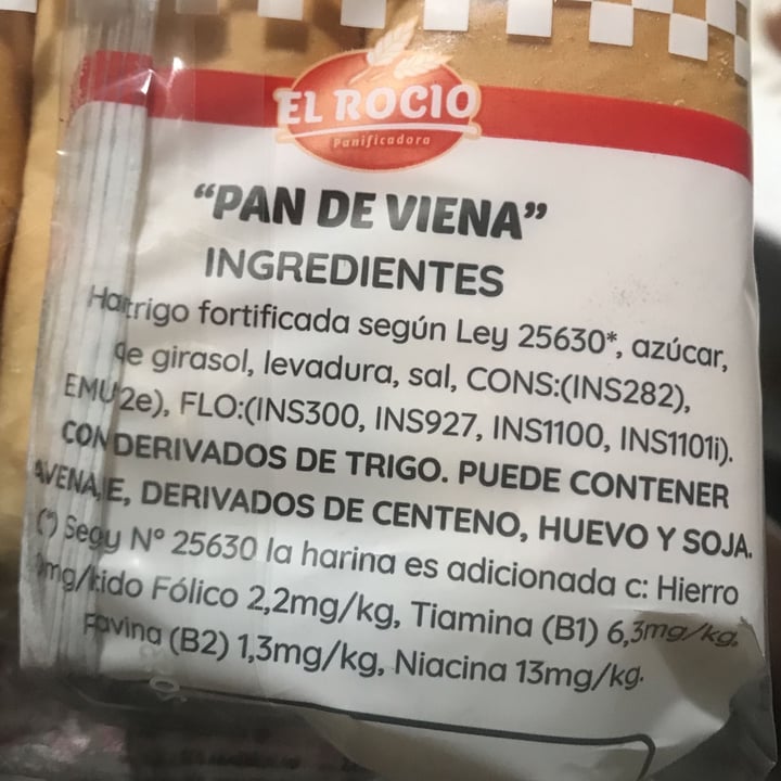 photo of El rocio Pan De Viena Para Panchos shared by @rolinga on  09 May 2024 - review