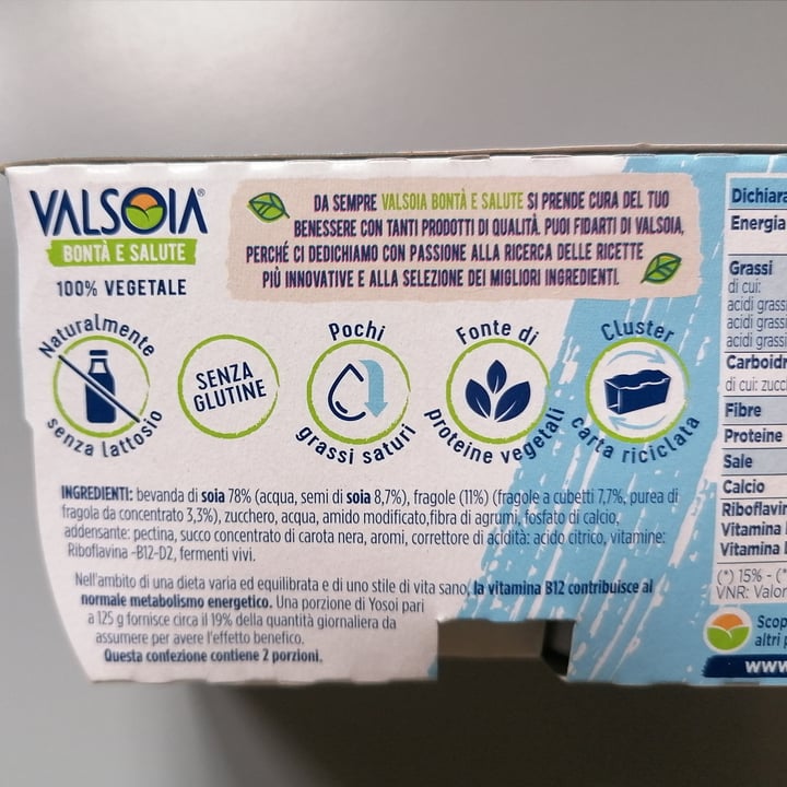 photo of Valsoia Yogurt Fragola shared by @lacla2022 on  29 Sep 2024 - review