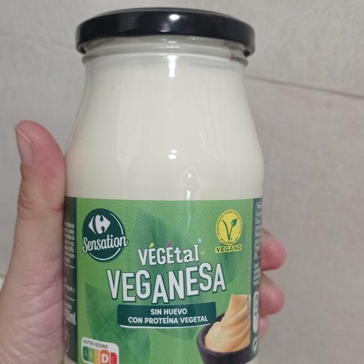 photo of Carrefour Sensation Veganesa shared by @moniqueta on  12 Mar 2024 - review