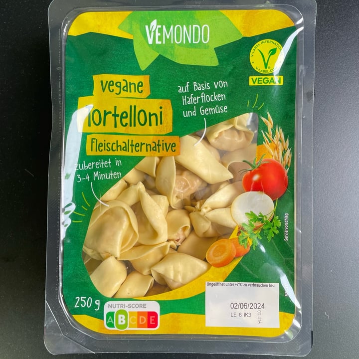 photo of Vemondo vegane Tortelloni Fleischalternative shared by @gruenepaprika on  23 May 2024 - review