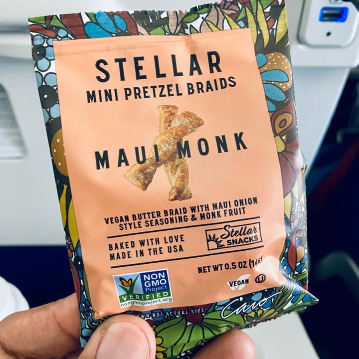 photo of Stellar Snacks Maui Monk Pretzel Braids shared by @vikas on  03 Sep 2025 - review
