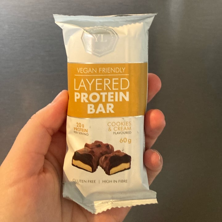 photo of Youthful Living layered protein bar - cookies and cream shared by @catherinews on  25 Apr 2024 - review