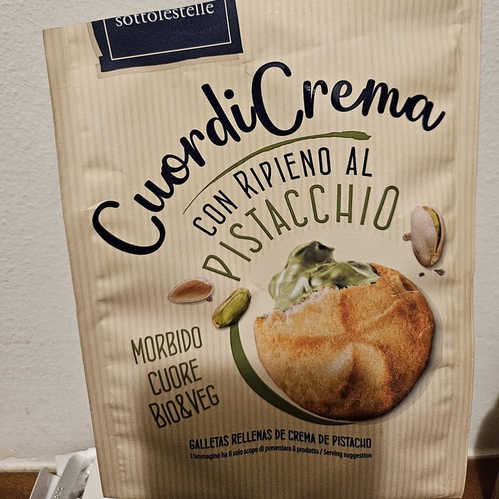 photo of Sottolestelle Cuor di Crema con ripieno al pistacchio shared by @lavinia88 on  18 Jan 2024 - review