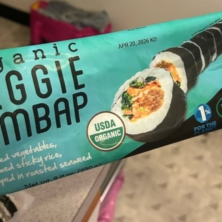 photo of Ocean's Halo Organic Veggie Kimbap shared by @humorousbee07 on  24 Dec 2024 - review
