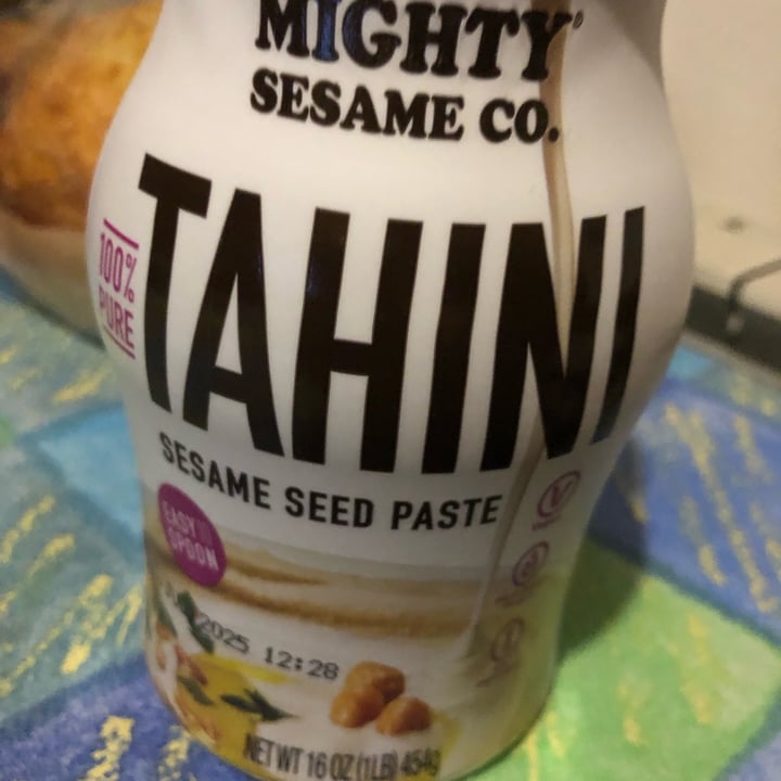 photo of Mighty Sesame "Whole Seed" Tahini Paste shared by @lucyvegan83 on  10 Mar 2024 - review