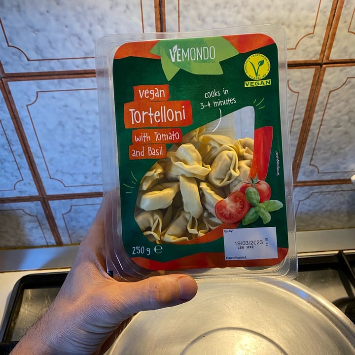 photo of Vemondo Vegan Tortelloni With Tomato And Basil shared by @arthurlee on  24 Sep 2023 - review