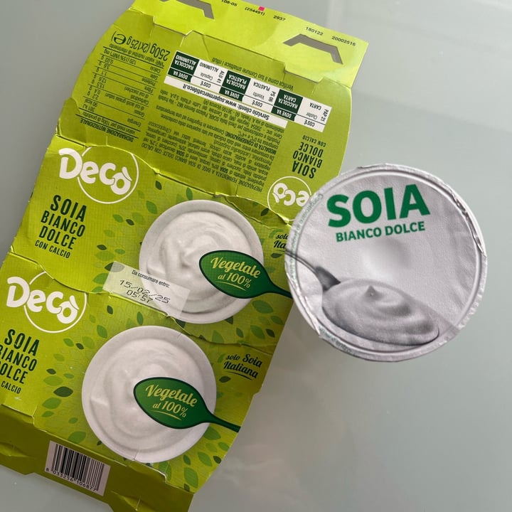 photo of Decò yogurt soia bianco shared by @lauradeluca on  15 Mar 2025 - review