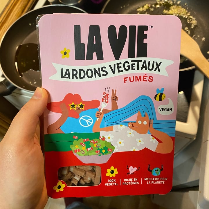 photo of La Vie Foods lardons végétaux fumés shared by @federicabillero on  15 Apr 2024 - review