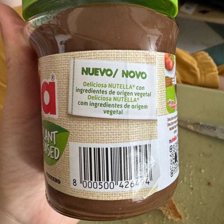 photo of Nutella Nutella Plant Based shared by @millito on  17 May 2025 - review