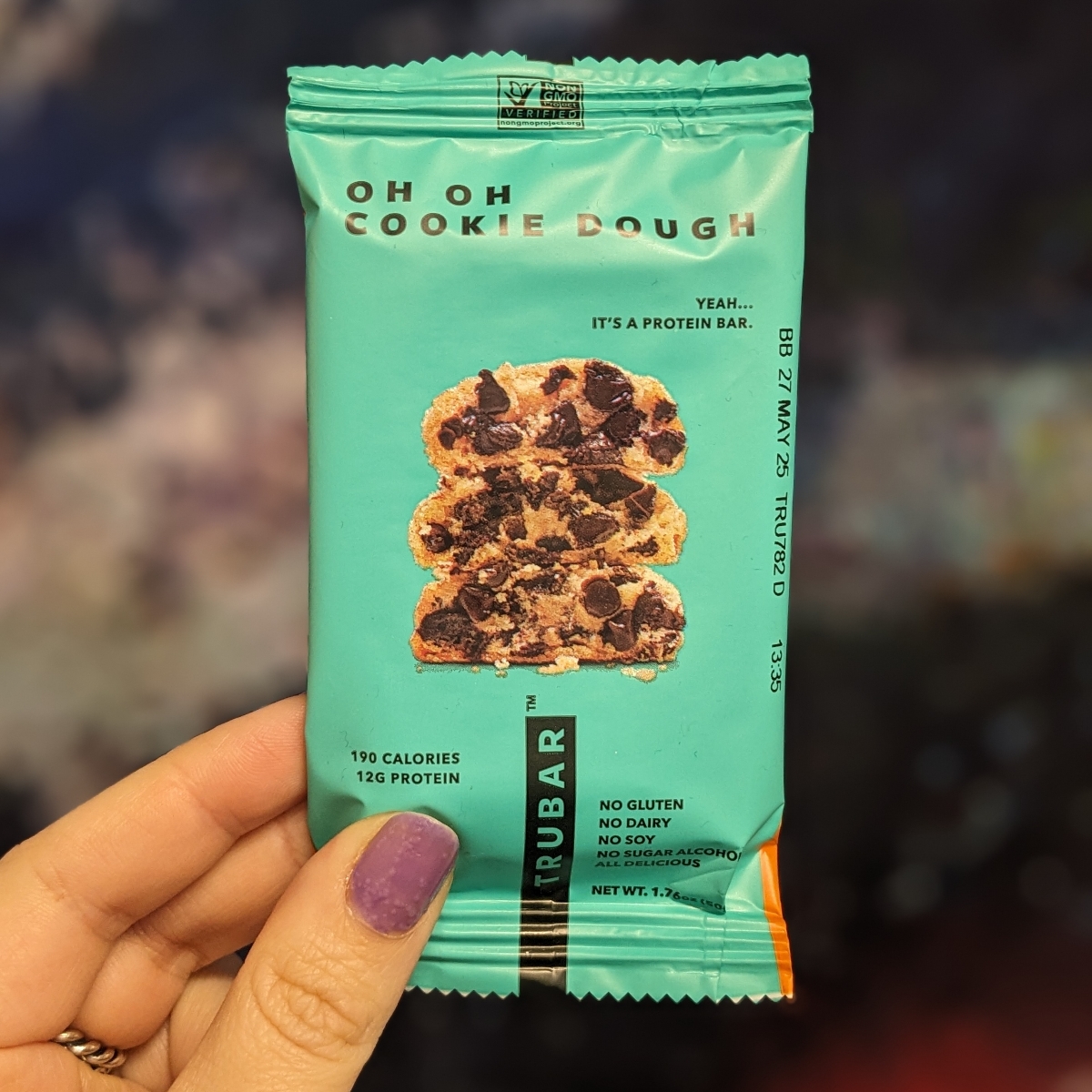 Trubar Oh Oh Cookie Dough Protein Bar Reviews abillion