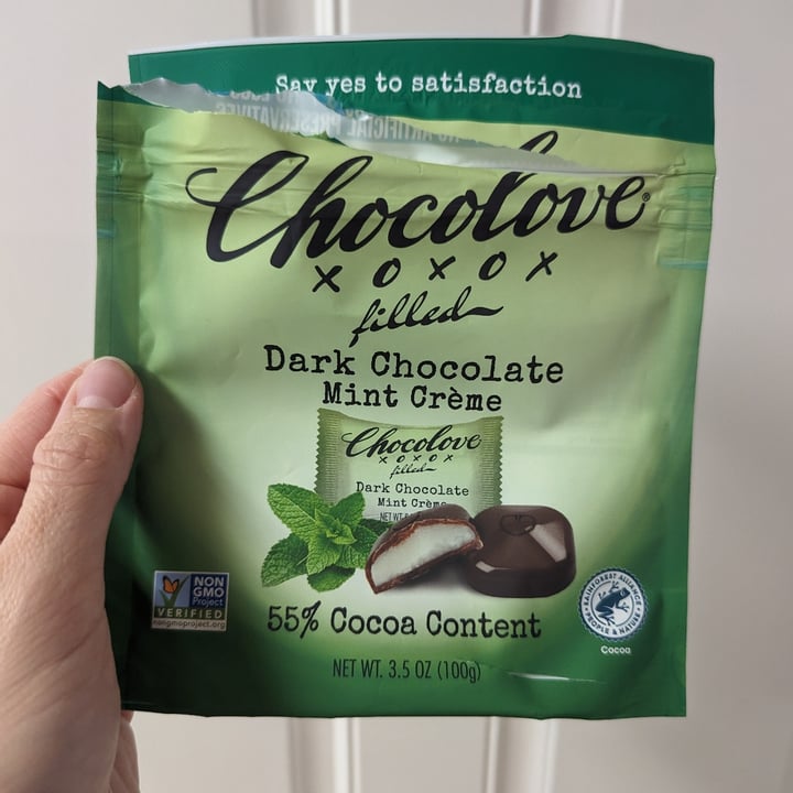 photo of Chocolove xoxox dark chocolate mint creme shared by @regimack on  12 Apr 2024 - review