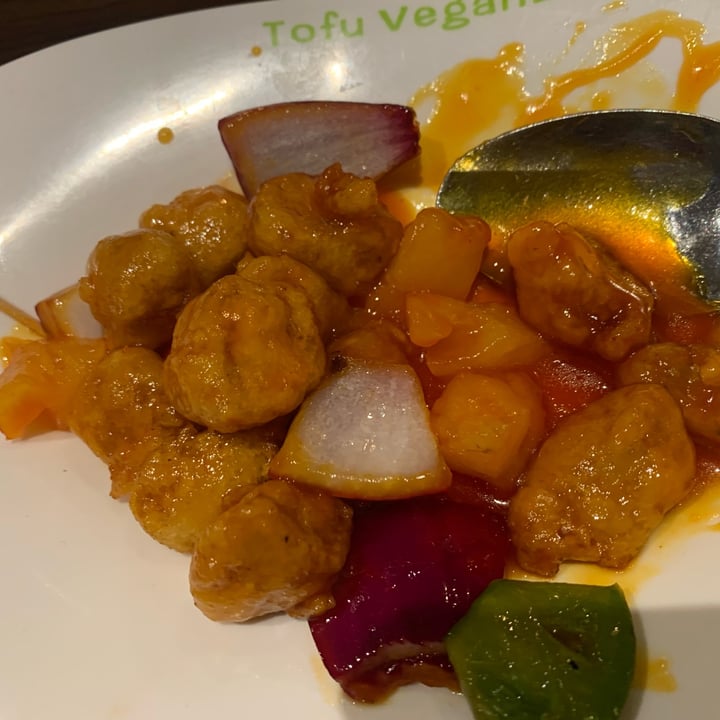 photo of Tofu vegan Spitalfields Sweet and sour mock chicken shared by @scientific-diva on  17 Jan 2024 - review