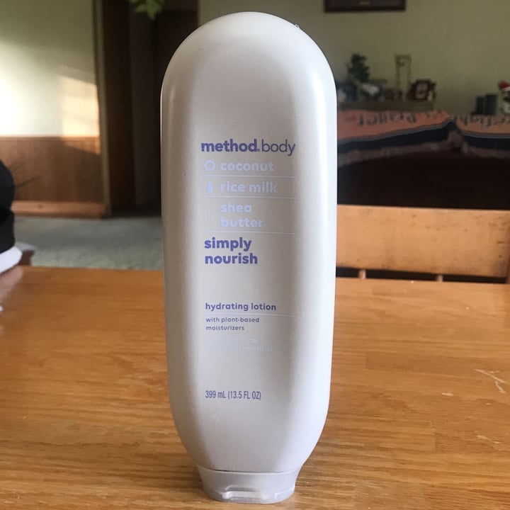 photo of Method Body  Simply Nourish Hydrating Lotion shared by @arronlee on  28 Apr 2024 - review