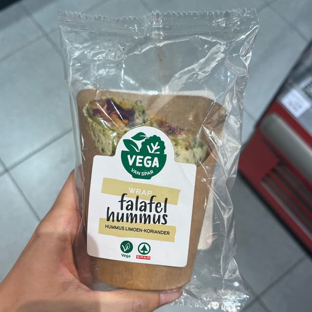 Spar - wrap falafel hummus Review | abillion