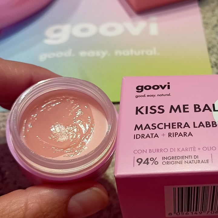 photo of Goovi kiss me balmy maschera labbra shared by @marinasacco on  27 Sep 2023 - review