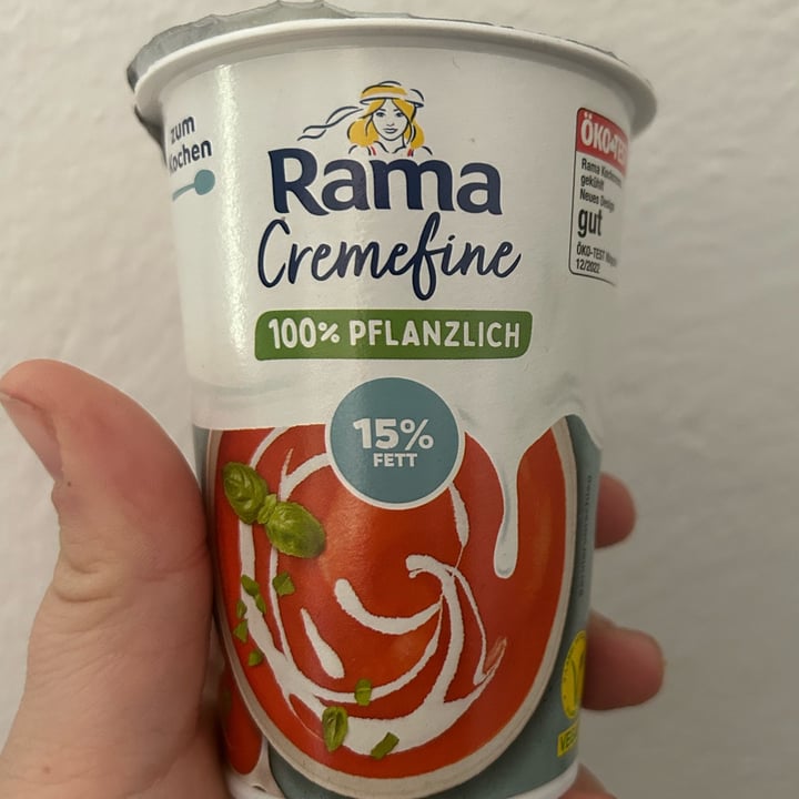 photo of Rama Crema 15% shared by @wildeblicke on  10 Dec 2023 - review