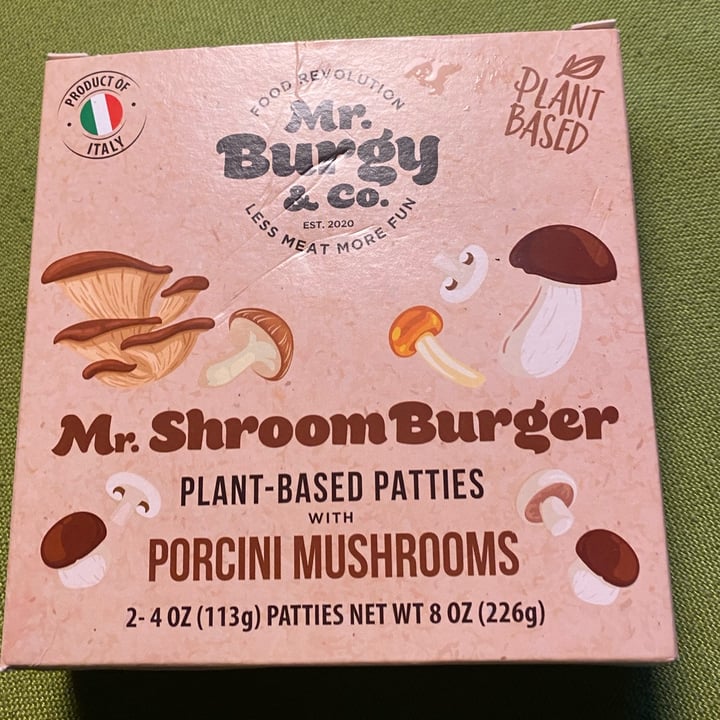 photo of Mr Burgy & co burger porcini mushrom shared by @silviapa on  23 Jul 2025 - review