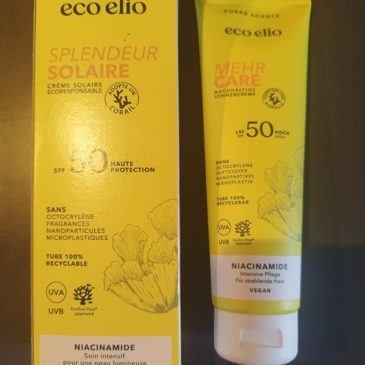 photo of Eco elio crema solare viso shared by @sveva88 on  19 Apr 2024 - review