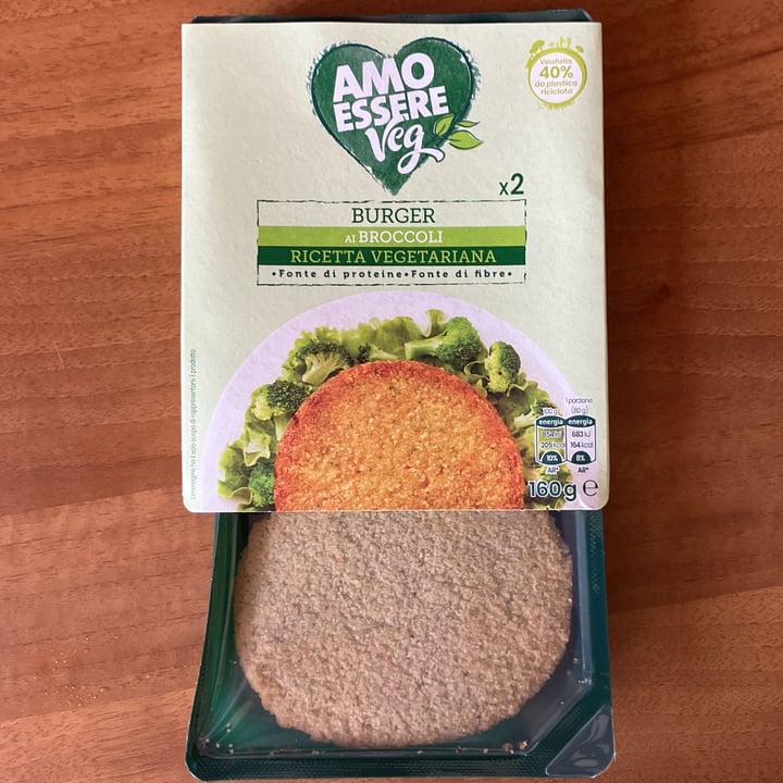 photo of Amo Essere Veg burger ai broccoli shared by @hellf on  27 Jun 2024 - review