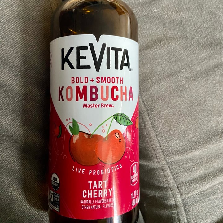 photo of KeVita Master Brew Kombucha Tart Cherry Flavour shared by @vfct on  16 Sep 2023 - review