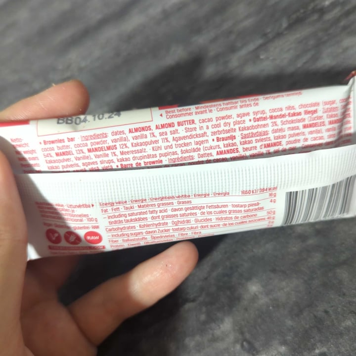 photo of The beginnings Brownie Bar Vanilla shared by @albaalr on  06 Apr 2024 - review