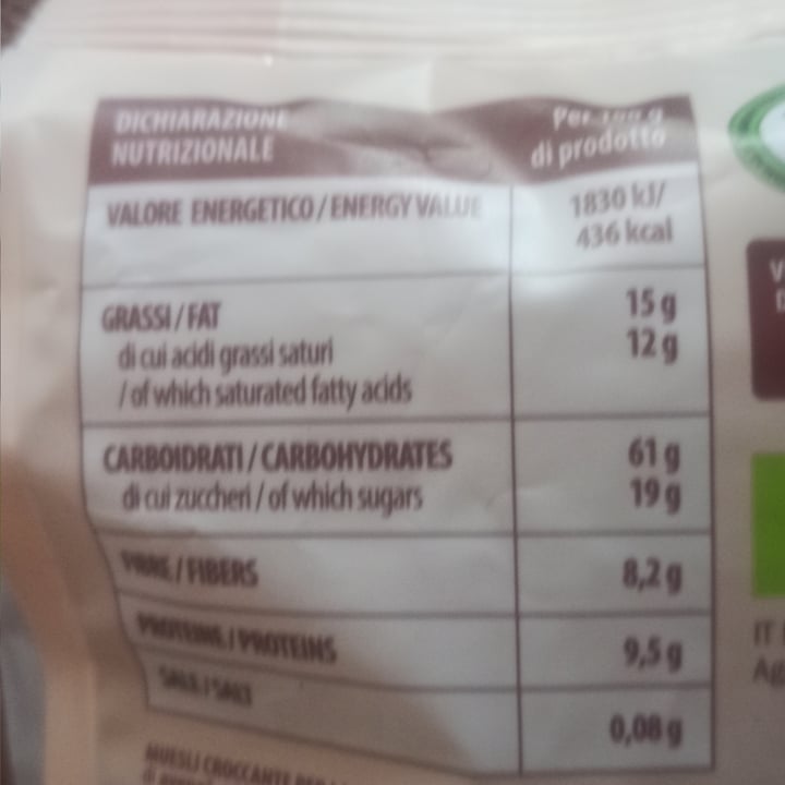 photo of Inglese Gluten Free Crunchy Double Ciocc shared by @fedegoesgreen on  21 Sep 2024 - review