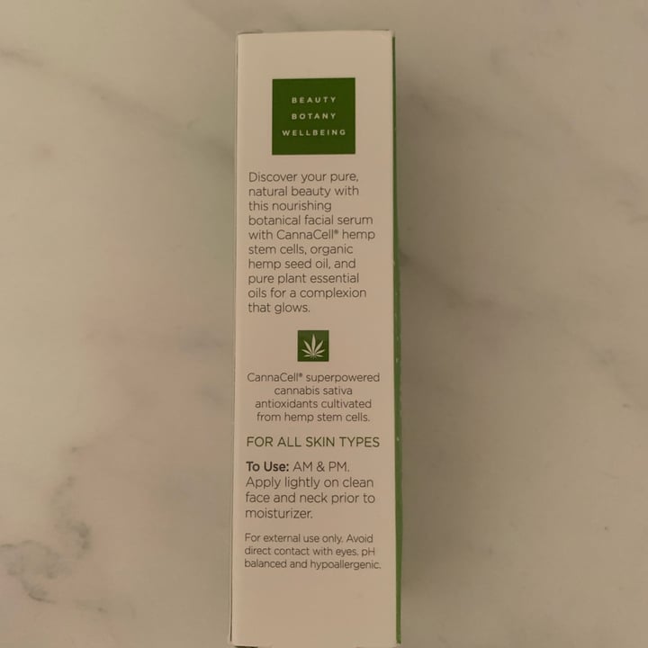 photo of Andalou Naturals Andalou Canna Cell Facial Serum shared by @mandygvegan on  18 Feb 2024 - review