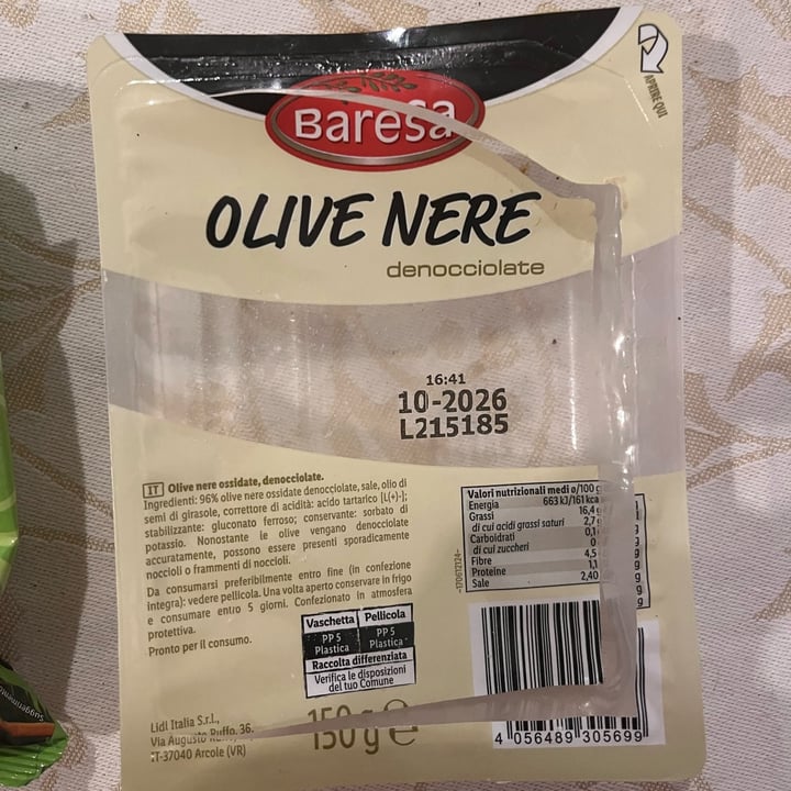 photo of Baresa Olive nere denocciolate shared by @frcasol on  09 Sep 2025 - review