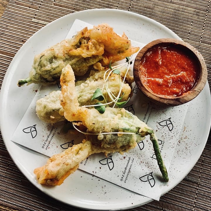 photo of Byrd House Bali Tempura Zucchini Flowers shared by @gatherer on  30 May 2024 - review