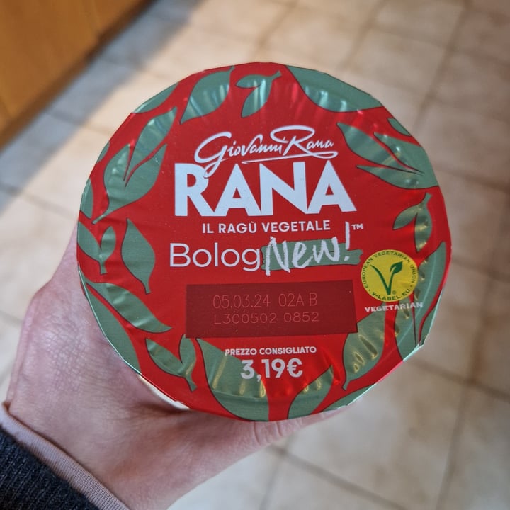 photo of Rana Ragù Vegetale BologNew shared by @erika100 on  18 Feb 2024 - review