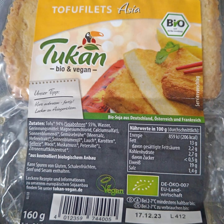 photo of Tukan Tofufilets asia shared by @selbsthenker on  10 Oct 2023 - review