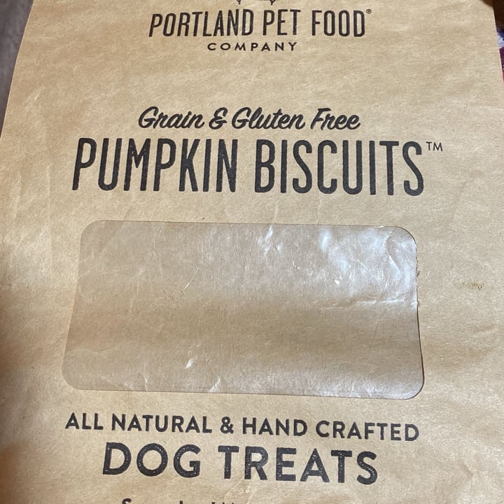 photo of Portland Pet Food Company Pumpkin Biscuits shared by @ivyridgevegan on  11 Dec 2023 - review