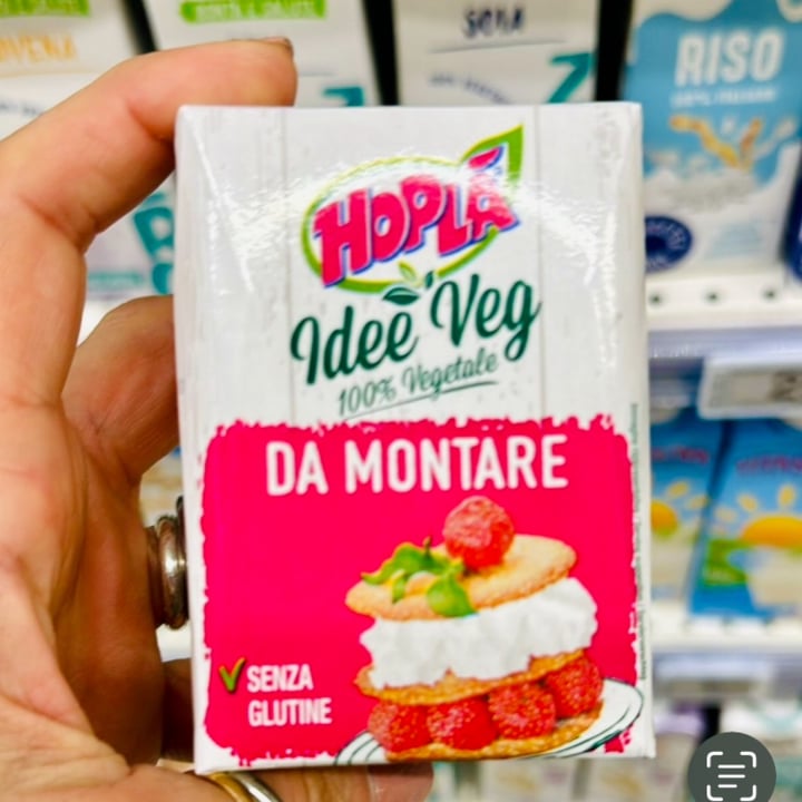 photo of Hoplà Panna Da Montare 100% Vegetale shared by @gattaviola on  29 Mar 2024 - review