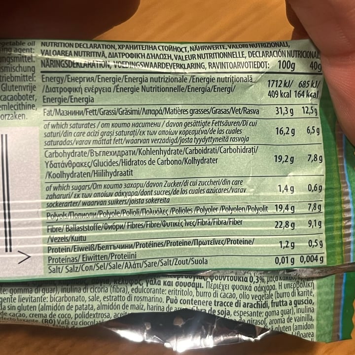 photo of Brain Foods Hazelnut Wafer NO SUGAR ADDED shared by @elisalu on  06 Feb 2025 - review