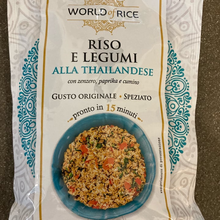 photo of World of rice Riso e legumi alla thailandese shared by @vegvaleria on  21 Aug 2023 - review