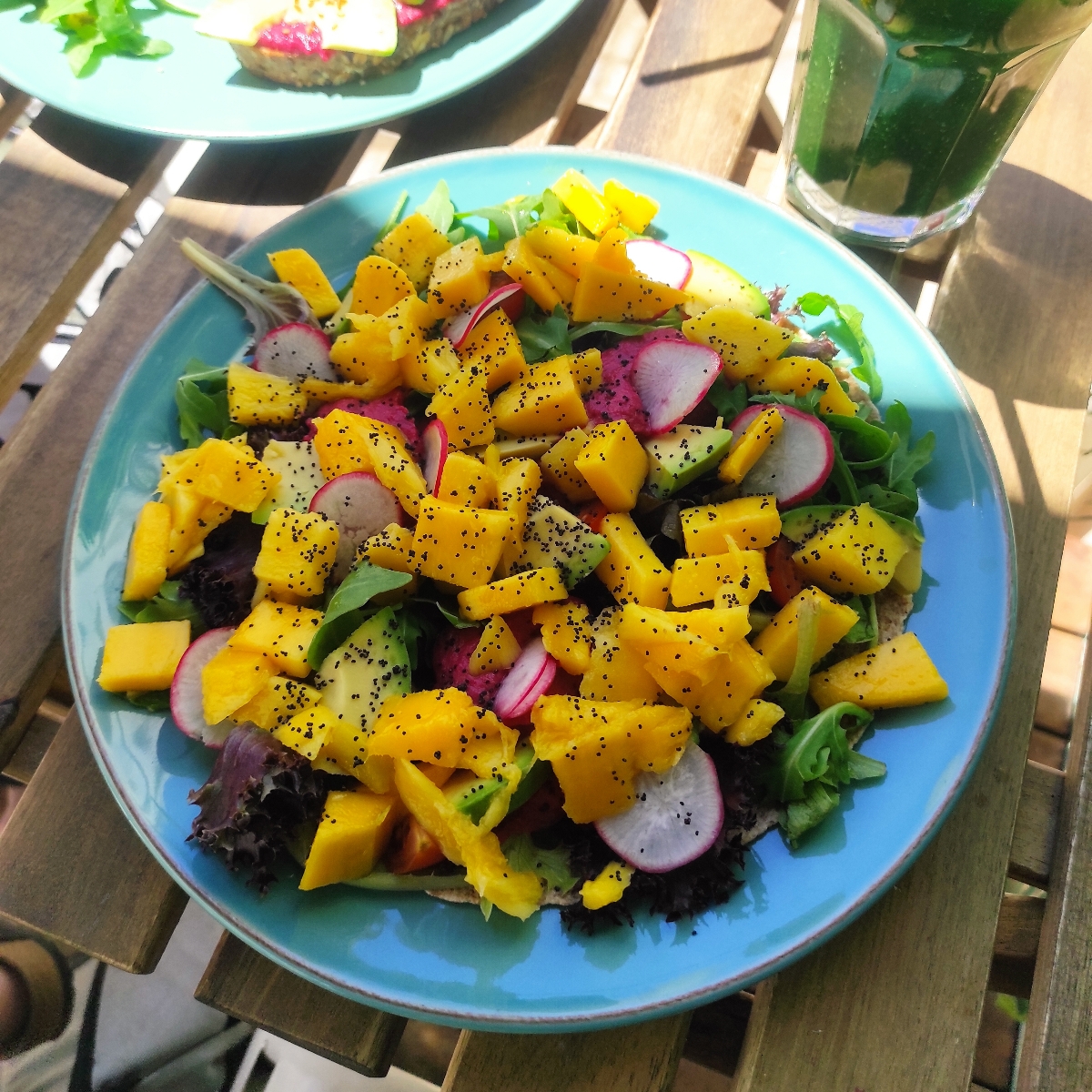 Mango Exotic Open Wrap at Sugar Rabbit Kaffé - Review by @niklabelloli1 ...