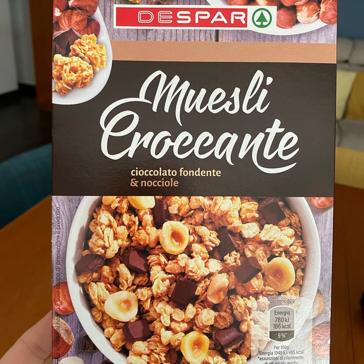 photo of Despar Muesli Cioccolato Fondente E Nocciole shared by @chica86 on  22 May 2024 - review