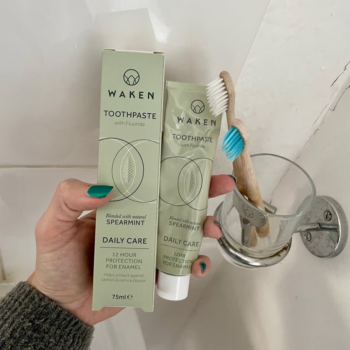 photo of Waken Spearmint toothpaste shared by @rebeccag on  28 Jan 2024 - review