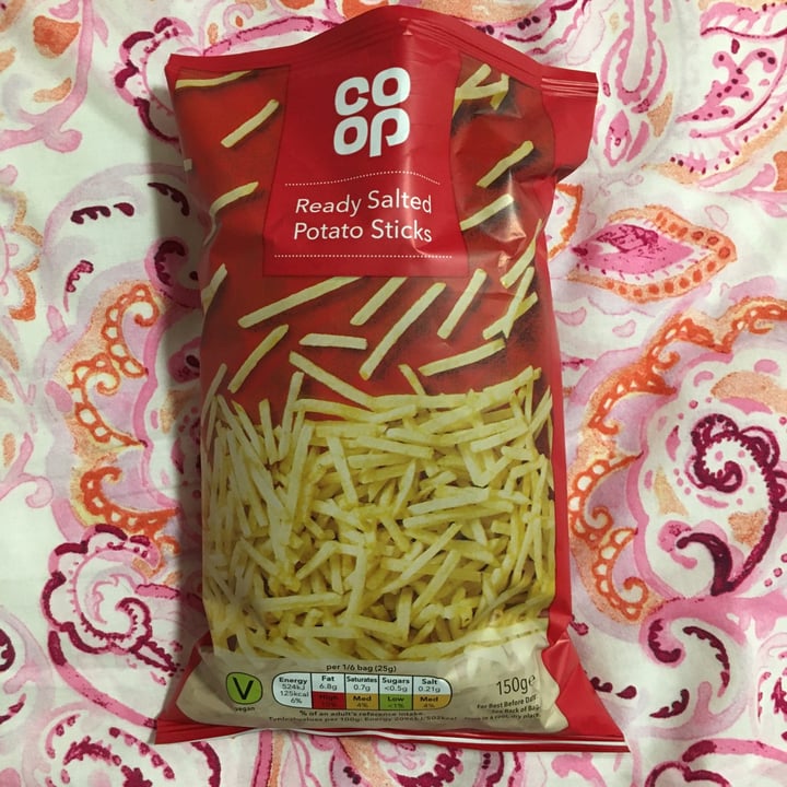 photo of Coop Ready Salted Potato Sticks shared by @salsedine on  25 Apr 2024 - review