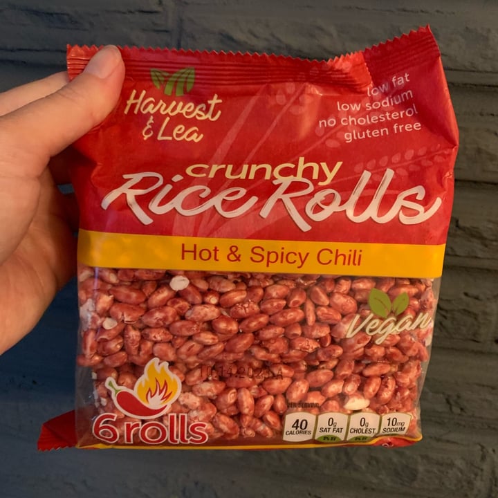 photo of Harvest & Lea Crunchy Rice Rolls - Hot & Spicy 🌶️ shared by @vegoutvictoria on  21 Jun 2024 - review