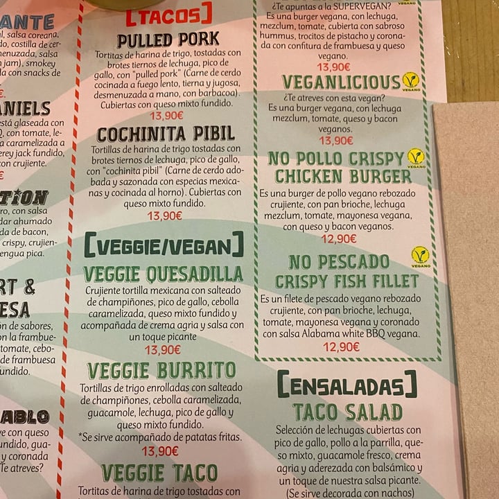 photo of Burger & Taco No Pollo Crispy Chicken Burger shared by @vegan_turia on  23 Jun 2025 - review