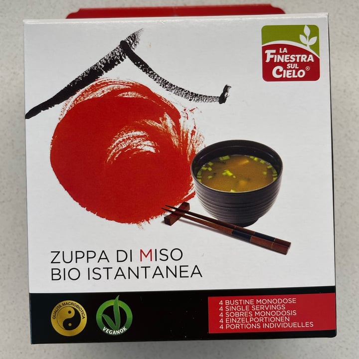 photo of La Finestra Sul Cielo Zuppa di miso bio istantanea shared by @piccolavalery on  05 Sep 2023 - review