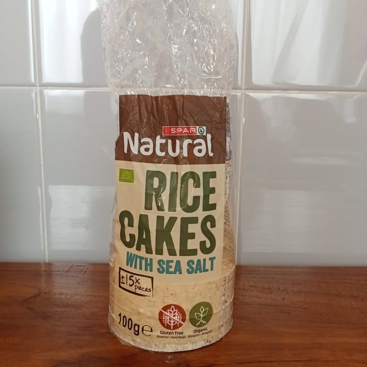 photo of spar natural Rice Cakes with Sea Salt 100 g shared by @raydaf on  14 Mar 2024 - review