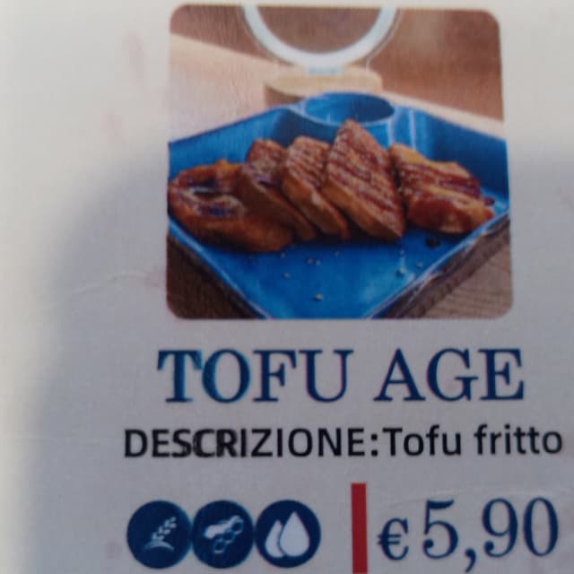 Photo of the dish “tofu fritto”