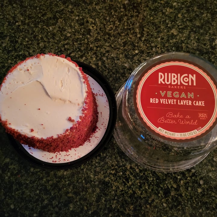 photo of Rubicon Bakers Vegan Red Velvet Layer Cake shared by @acastillon on  14 Sep 2025 - review