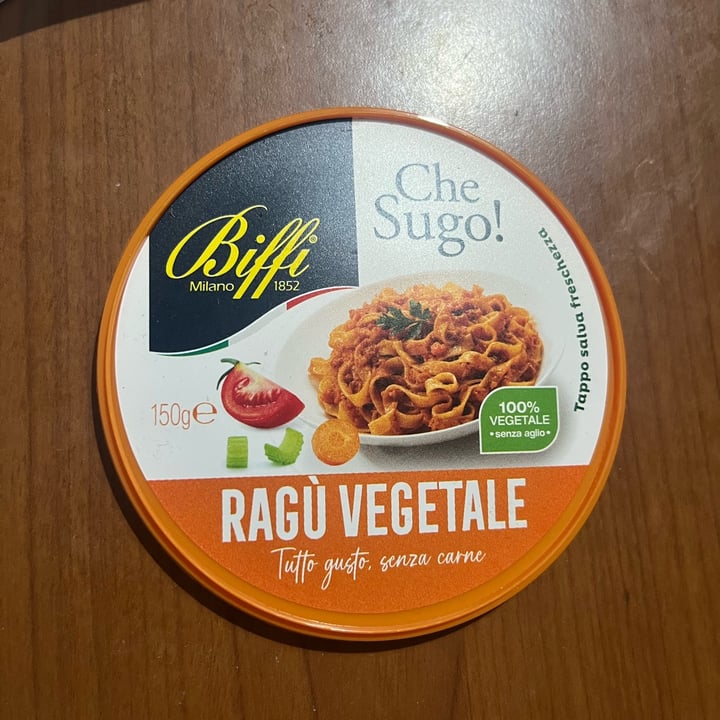 photo of Biffi ragù vegetale shared by @alyssakim on  18 Sep 2025 - review
