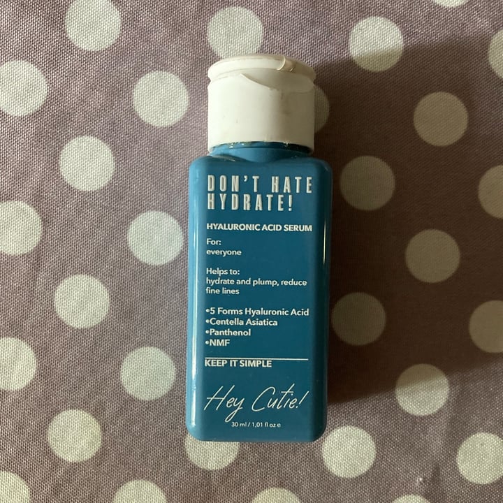 photo of Hey Cutie Hyaluronic Acid Serum shared by @lucybea on  14 Sep 2023 - review