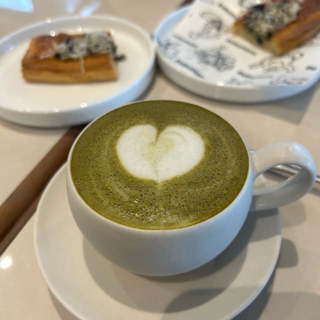 Photo of the dish “Hojicha Latte”