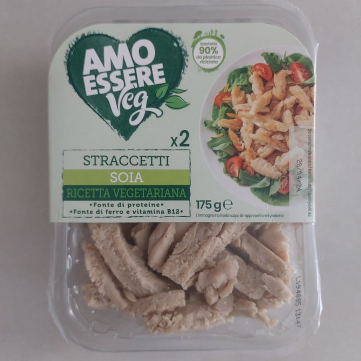 photo of Amo Essere Veg Straccetti di soia shared by @claireinblue on  20 Apr 2024 - review