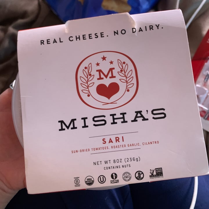 photo of Misha’s Kind Foods Non-dairy cheese Sari shared by @atwilley on  19 Sep 2023 - review